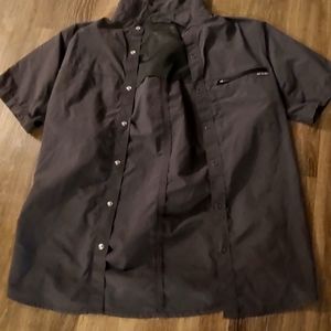 Men's Columbia vented button-up shirt